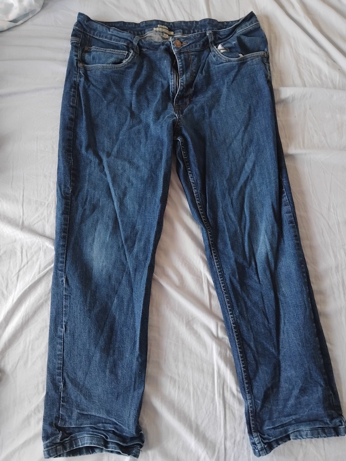 Pilot spijkerbroek - Zo goed als nieuw, W36 - W38 (confectie 52/54), Pilot, Blauw, Ophalen of Verzenden