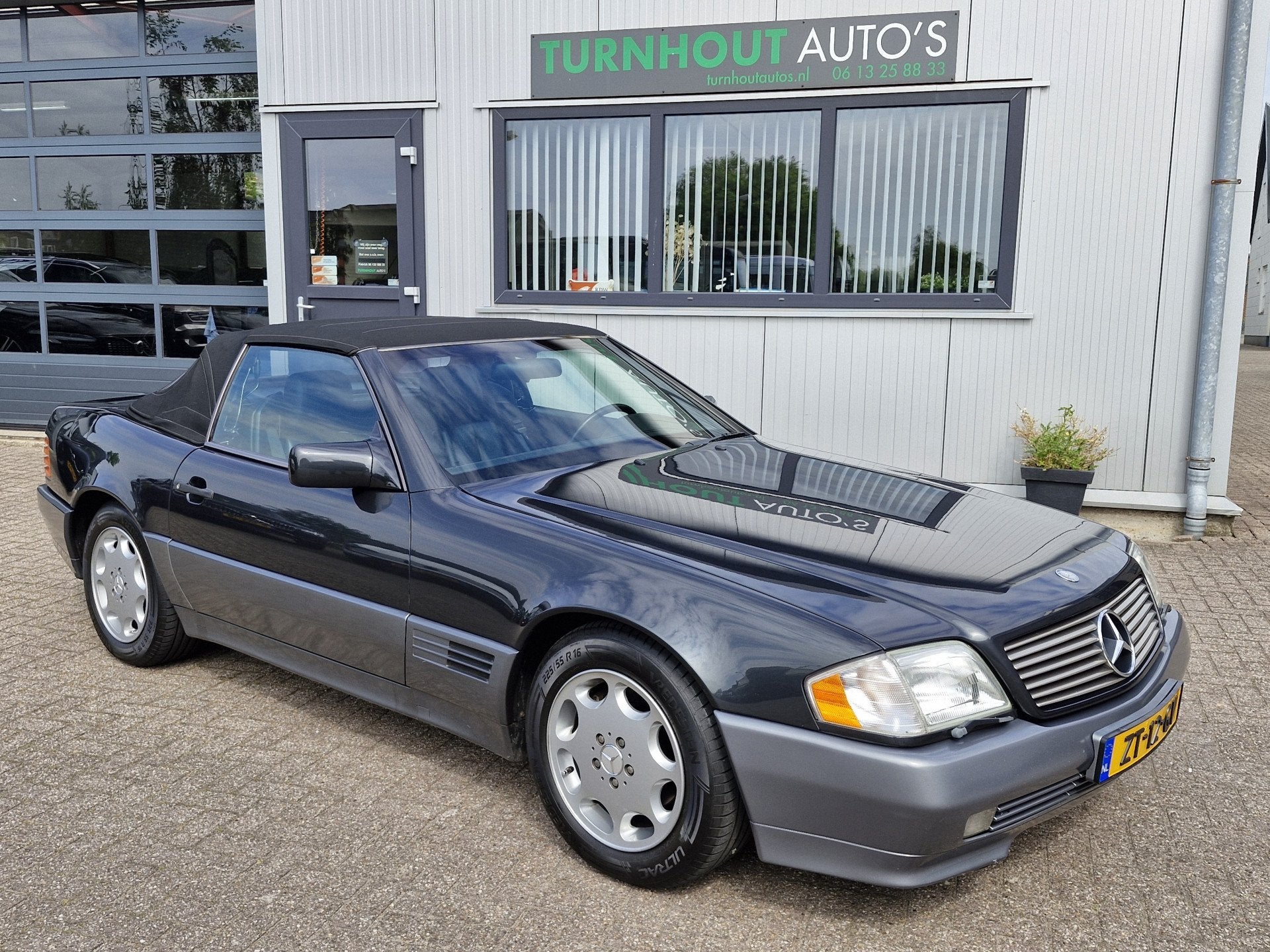 Mercedes-Benz SL-Klasse 300 SL-24 A5 Nederlandse auto NAP, Auto's, Automaat, Zwart, Bedrijf, Onderhoudsboekje