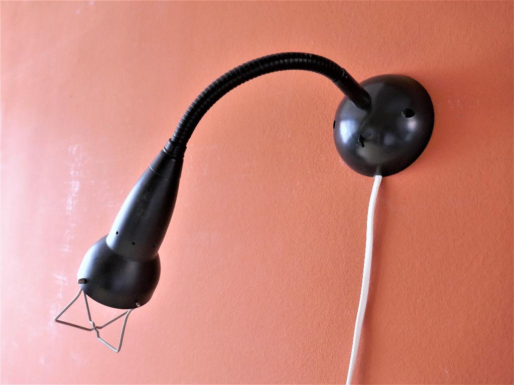 Metalen wandlamp, Ophalen of Verzenden, Gebruikt, Metaal, Modern