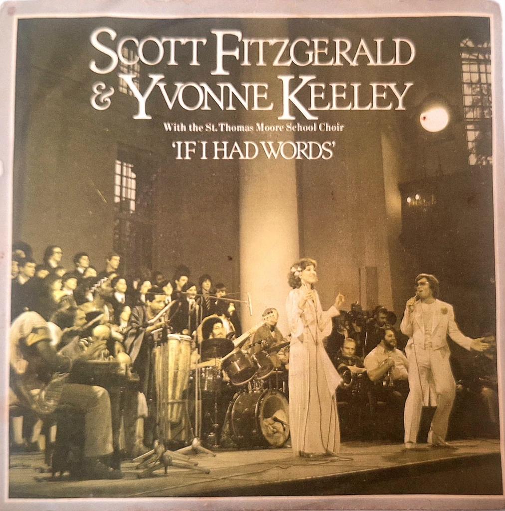 7"/SINGLE  SCOTT FITZGERALD & YVONNE KEELEY-If I Had Words, Ophalen of Verzenden, Gebruikt, Pop