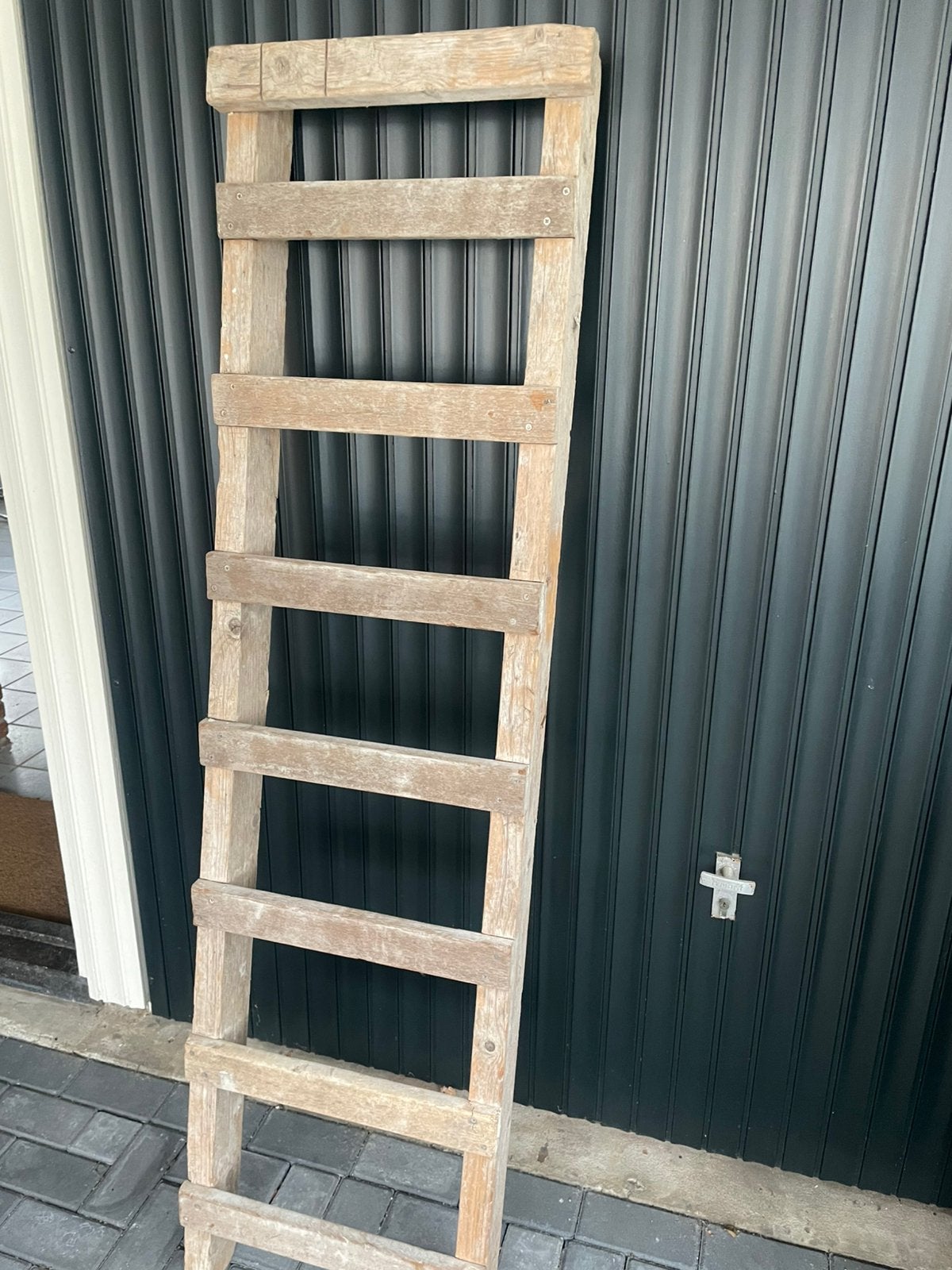 Robuuste houten trap, Ophalen of Verzenden, Zo goed als nieuw, 2 tot 4 meter