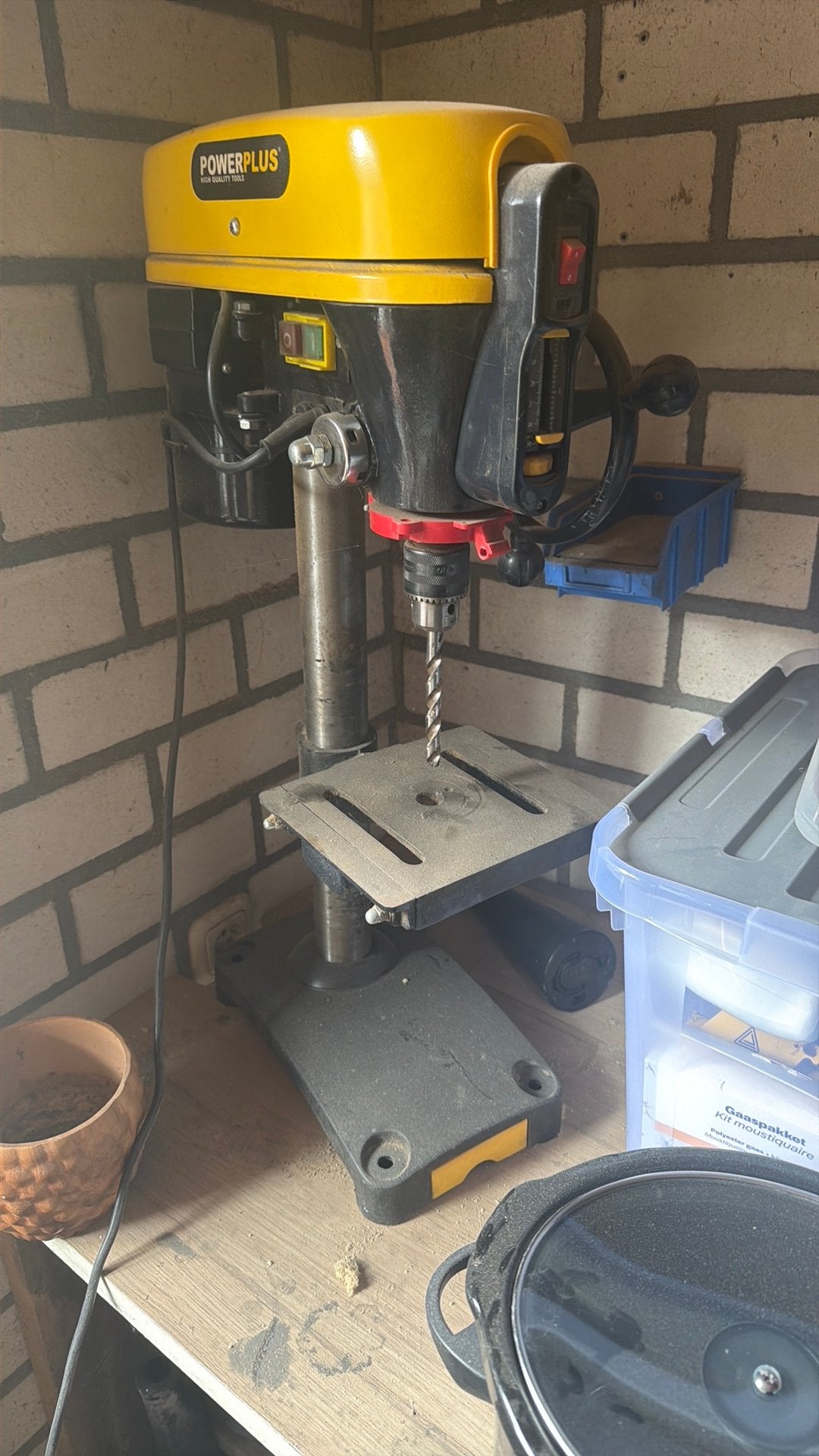 Kolomboor, Ophalen, Zo goed als nieuw, Kolomboormachine