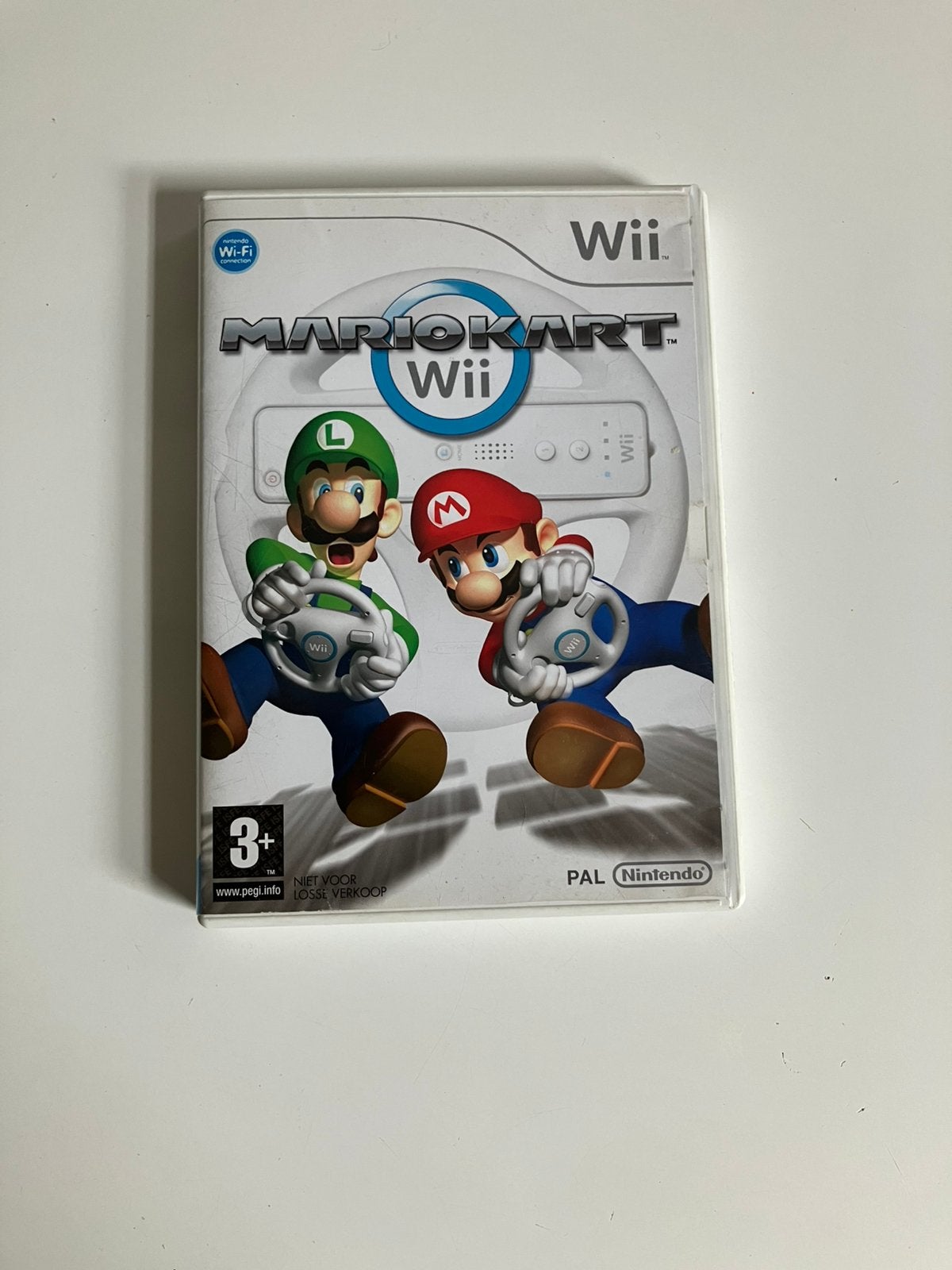 Mario Kart Wii - Nintendo Wii (Compleet / CIB, Spelcomputers en Games, Racen en Vliegen, Ophalen of Verzenden, Zo goed als nieuw