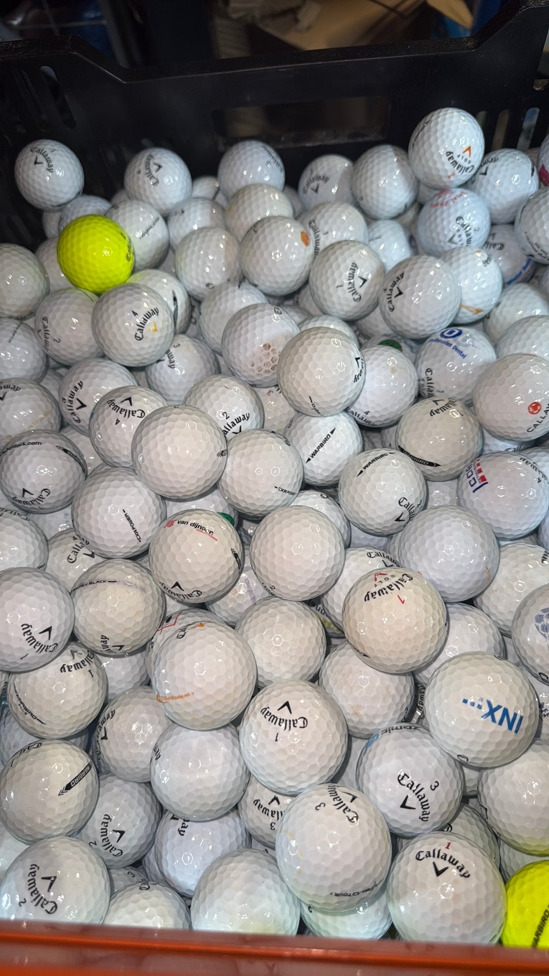 Callaway warbird golfballen AAAA kwaliteit 100 stuks, Ophalen of Verzenden, Zo goed als nieuw, Bal(len), Callaway