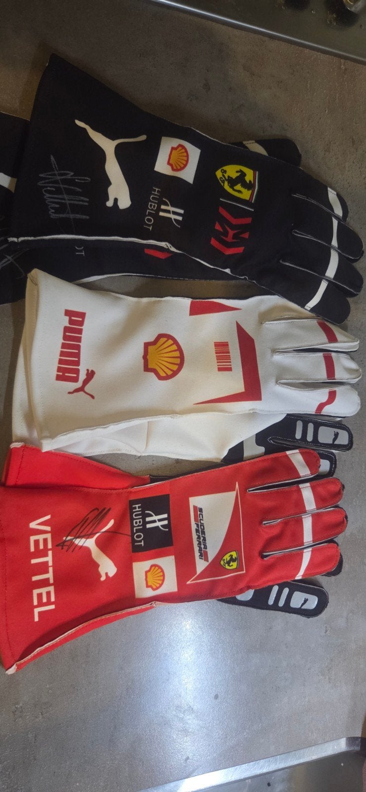 3x replica f1 handschoenen, Verzenden, Formule 1
