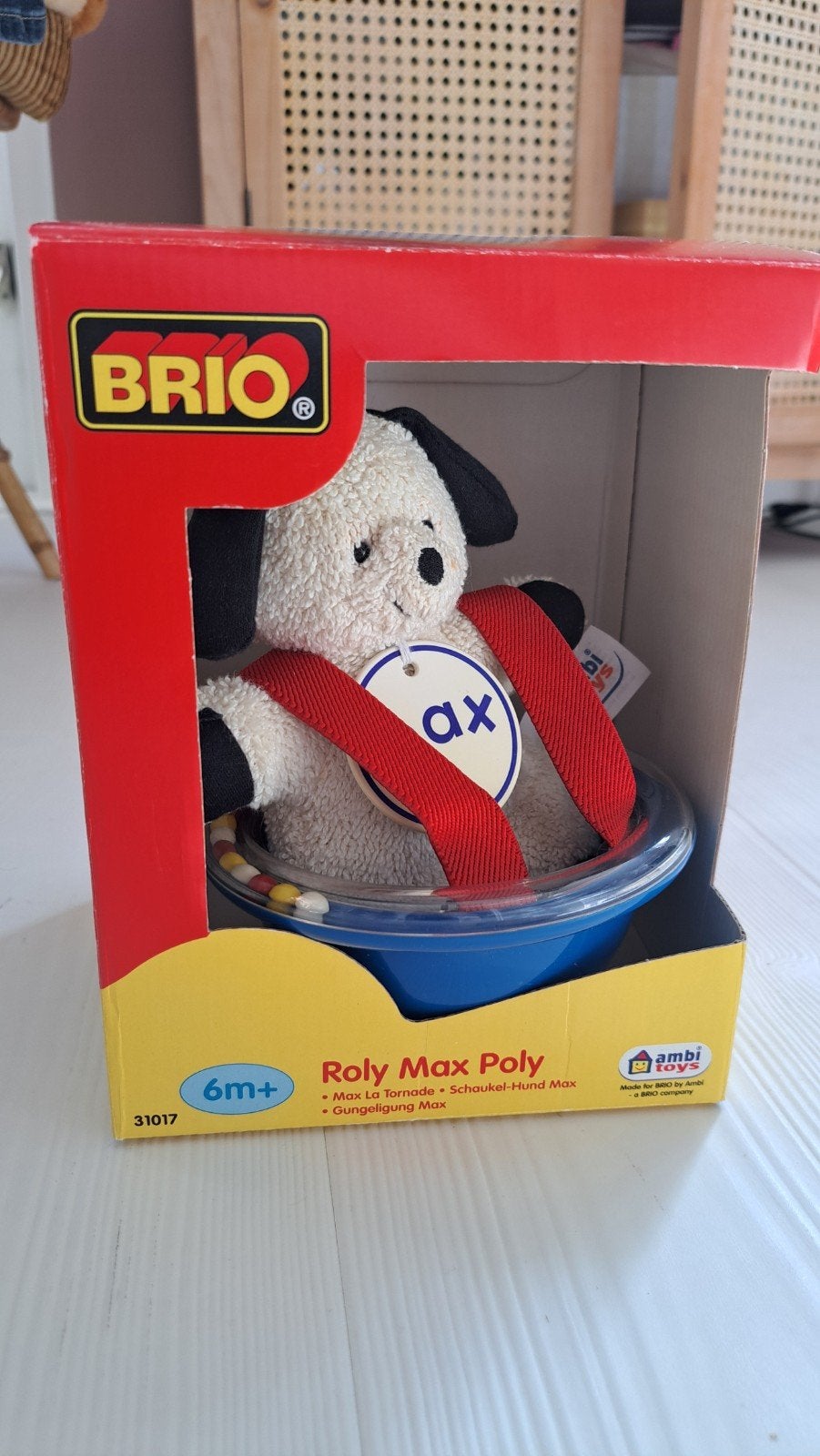 Brio Roly Max Poly - tuimelaar hond, Ophalen of Verzenden, Zo goed als nieuw, Overige typen