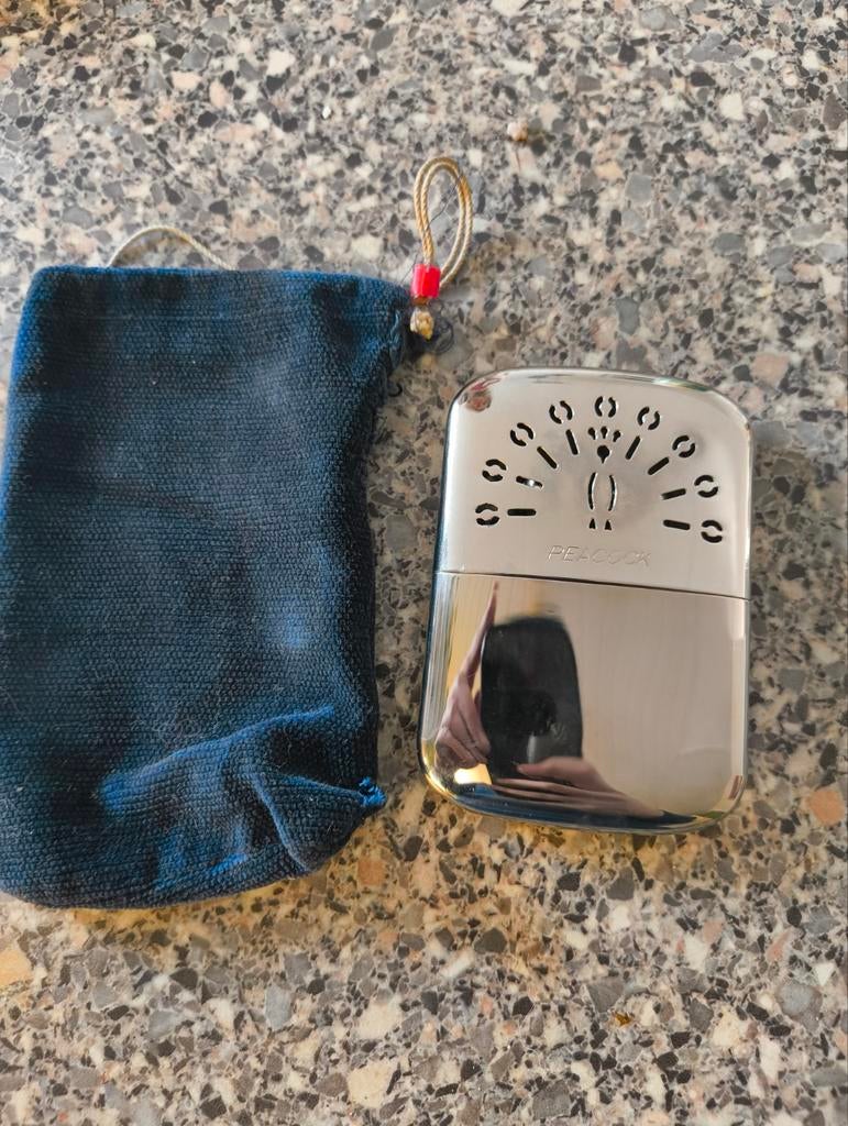 Vintage Peacock handwarmer, Antiek en Kunst, Ophalen of Verzenden