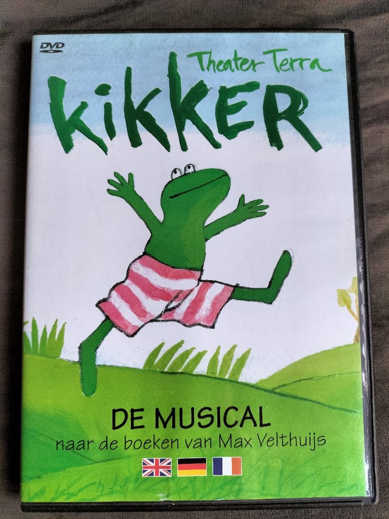 Theater Terra - Kikker / de Musical, Alle leeftijden, Ophalen of Verzenden, Zo goed als nieuw, Overige typen