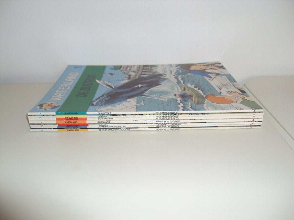 WATERLAND - Compl.Serie 1 t/m 7, Boeken, Complete serie of reeks, Ophalen of Verzenden, Zo goed als nieuw, Legendre - Broeckx