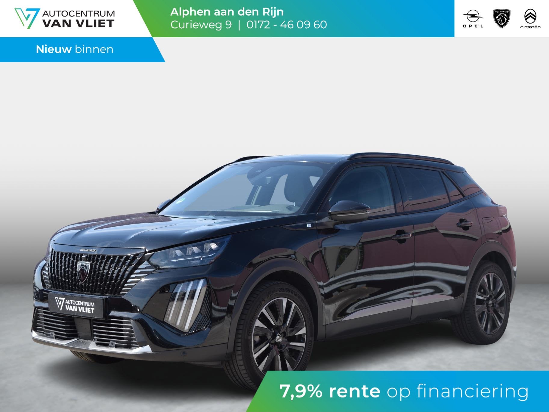 Peugeot e-2008 EV GT 54 kWh SOH 94% | CAMERA MET SENSOREN |, Auto's, Peugeot, Bedrijf, Te koop, ABS, Achteruitrijcamera, Adaptive Cruise Control