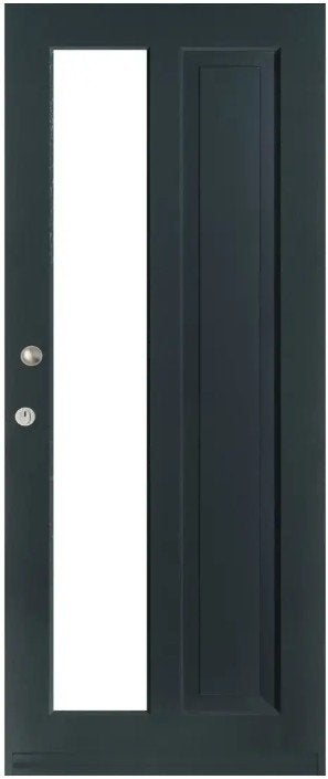 1x Weekamp wk1541 wit gegrond RAL 9010 830x2115mm, Ophalen, 80 tot 100 cm, Nieuw, Buitendeur