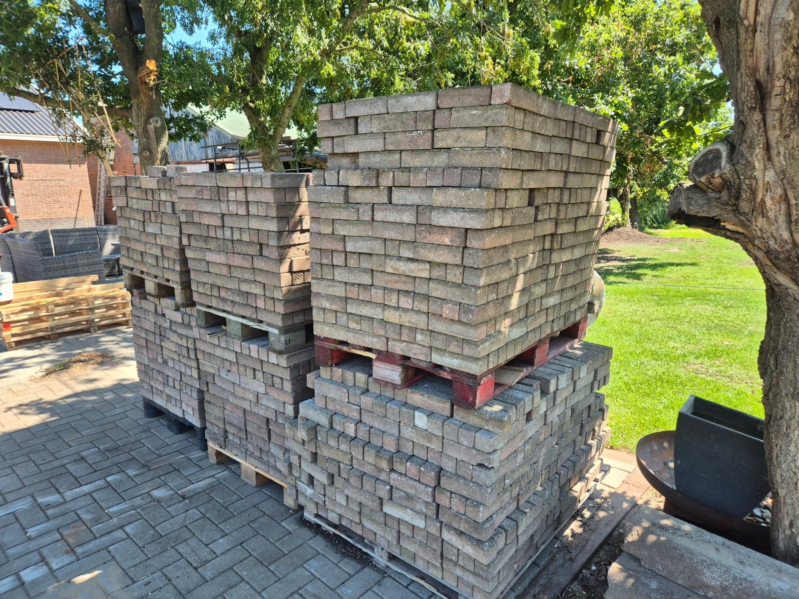 waaltjes, Ophalen, Beton, Klinkers