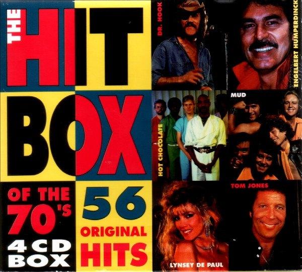 Hitbox Of The 70's 4XCD, Verzenden, Zo goed als nieuw, Pop