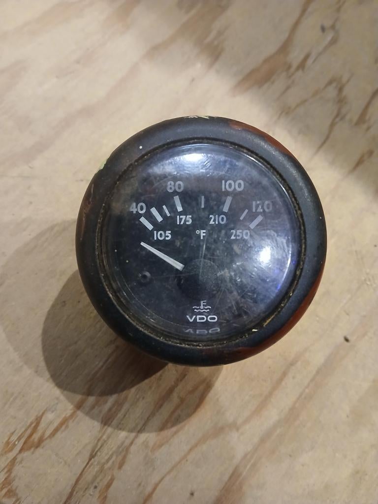 VDO Temperatuurmeter, Ophalen of Verzenden
