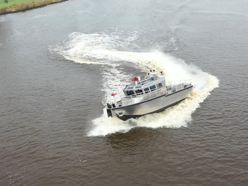 Alumax Boats, Aluminum Work-boat, Aluminium werkboot
