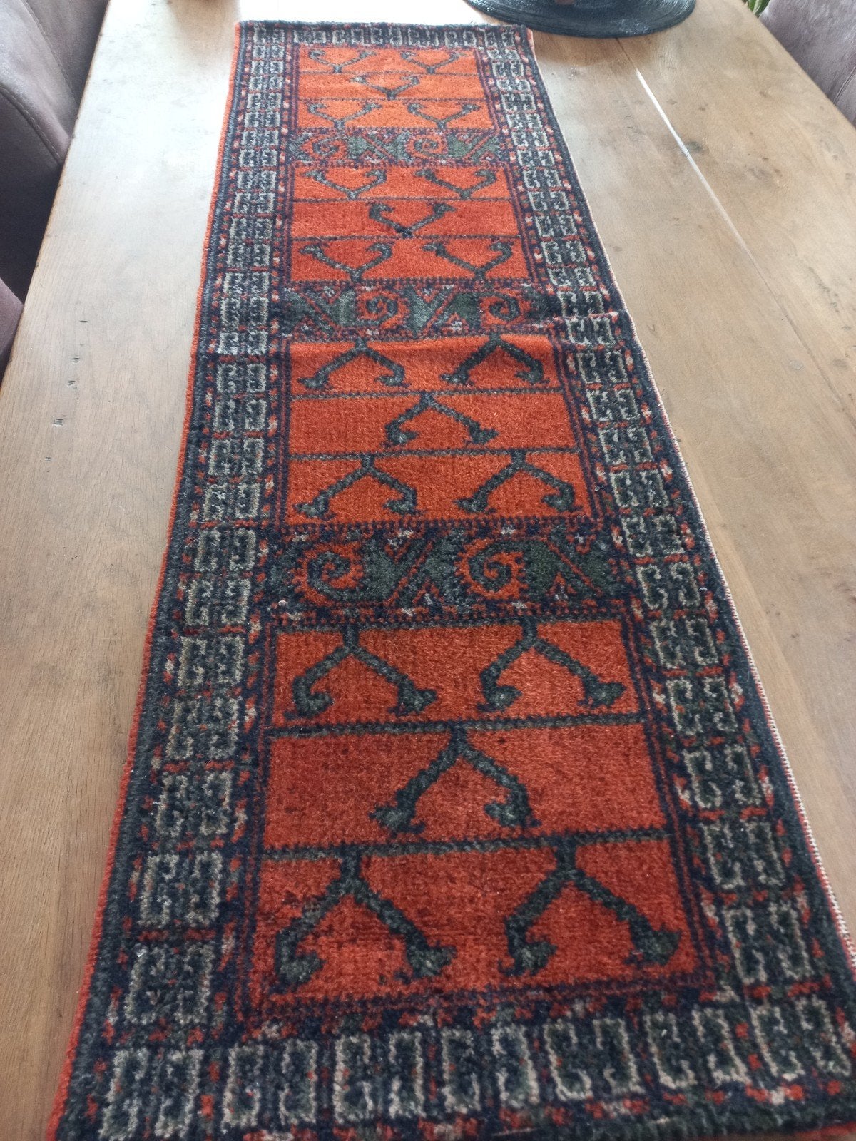 Mooie loper, 38x120 cm, met lichte beschadiging, Ophalen of Verzenden