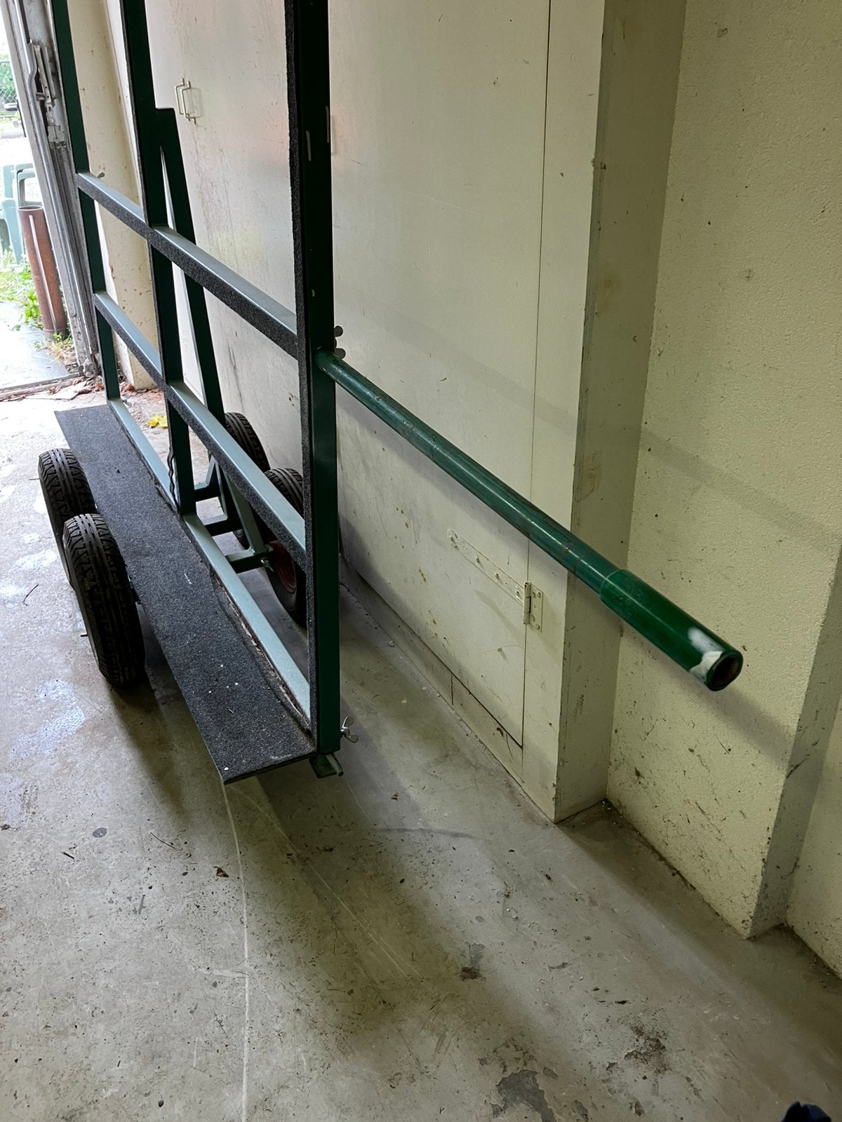 Transportkar, Doe-het-zelf en Verbouw, Transportwagens, 100 liter of meer, Ophalen of Verzenden, Zo goed als nieuw, Transportkar