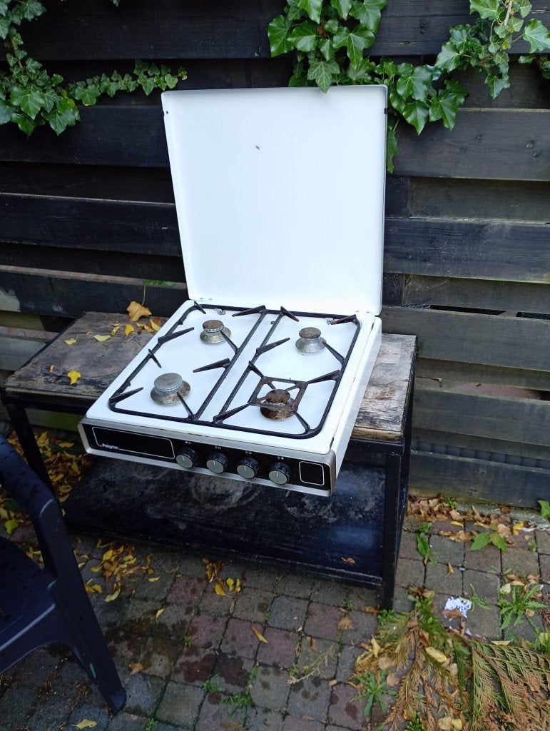 gasfornuis, Witgoed en Apparatuur, Ophalen, Gebruikt, Minder dan 85 cm, 4 kookzones