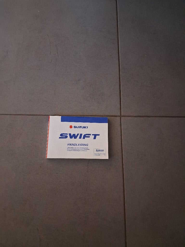 Gebruikershandleiding SUZUKI SWIFT  type RS 2004/2010, Ophalen of Verzenden