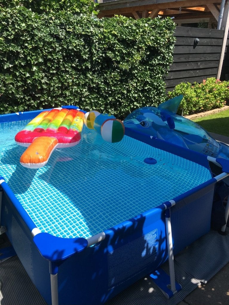 Zwembad Intex opzet voor buiten, Ophalen, Minder dan 80 cm, Opzetzwembad, 200 tot 400 cm