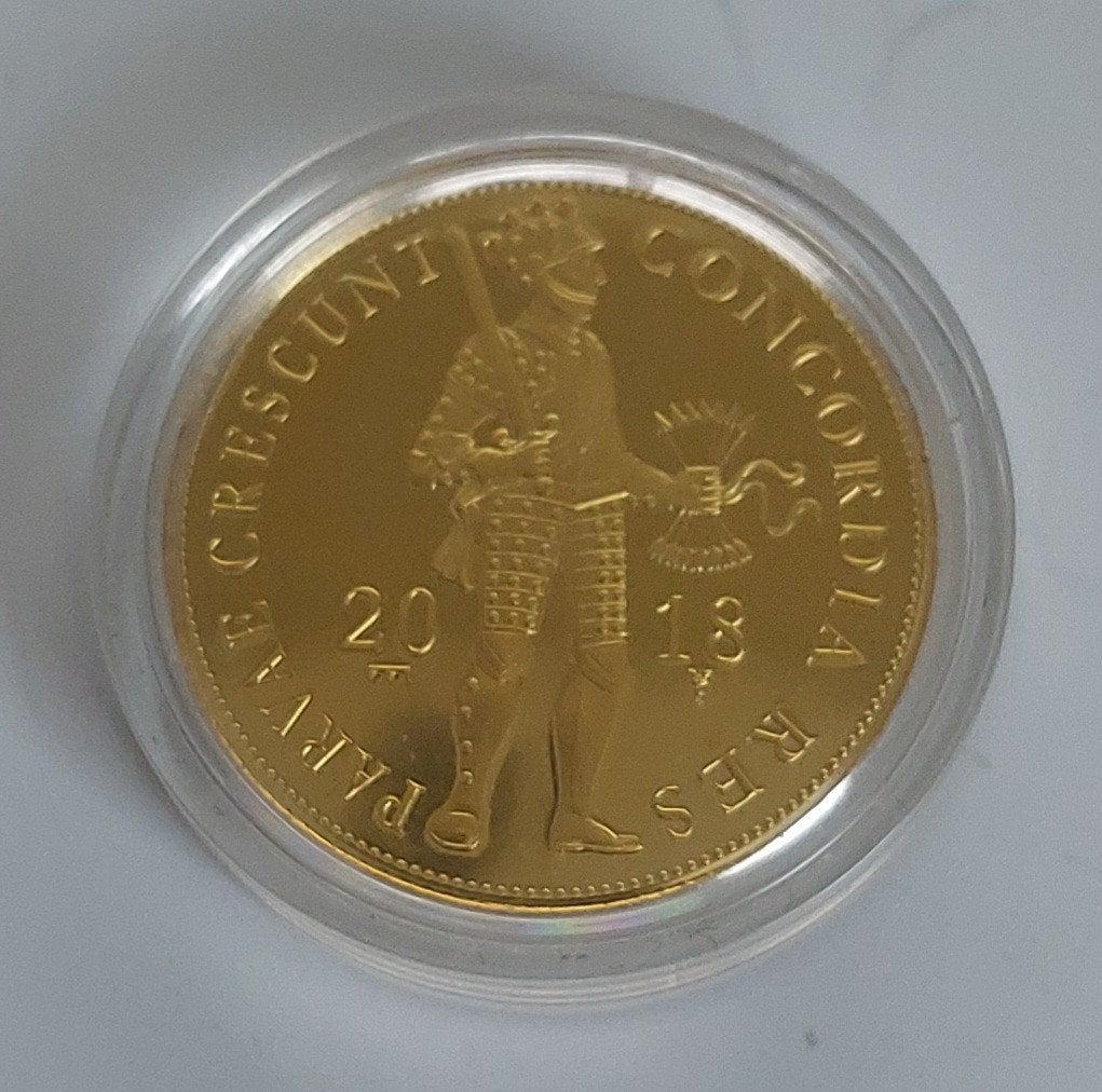 Gouden dukaat 2018 voor 565 euro, Postzegels en Munten, Munten | Nederland, Koningin Beatrix, Losse munt, Goud, Overige waardes