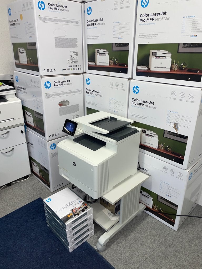 HP M477fdw Laser Printer + HP 410X Toner Set, Computers en Software, Printers, Refurbished, All-in-one, Laserprinter, Faxen, Kleur printen