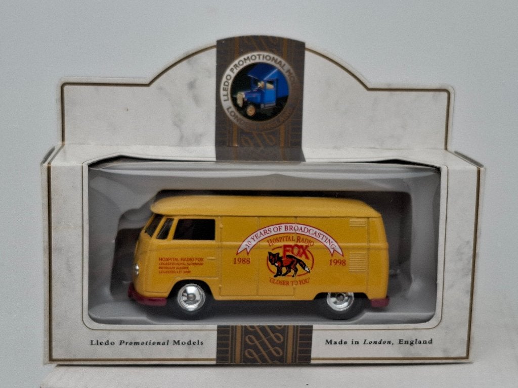 VW T1 "Radio Fox Leicester" - Lledo 1/43, Verzenden, Zo goed als nieuw, Auto, Corgi