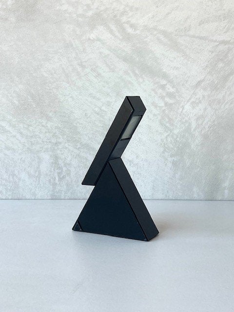 Delta tafellamp Mario Bertorelle vintage lamp jaren 80, Overige merken, Gebruikt, Zwart, .
