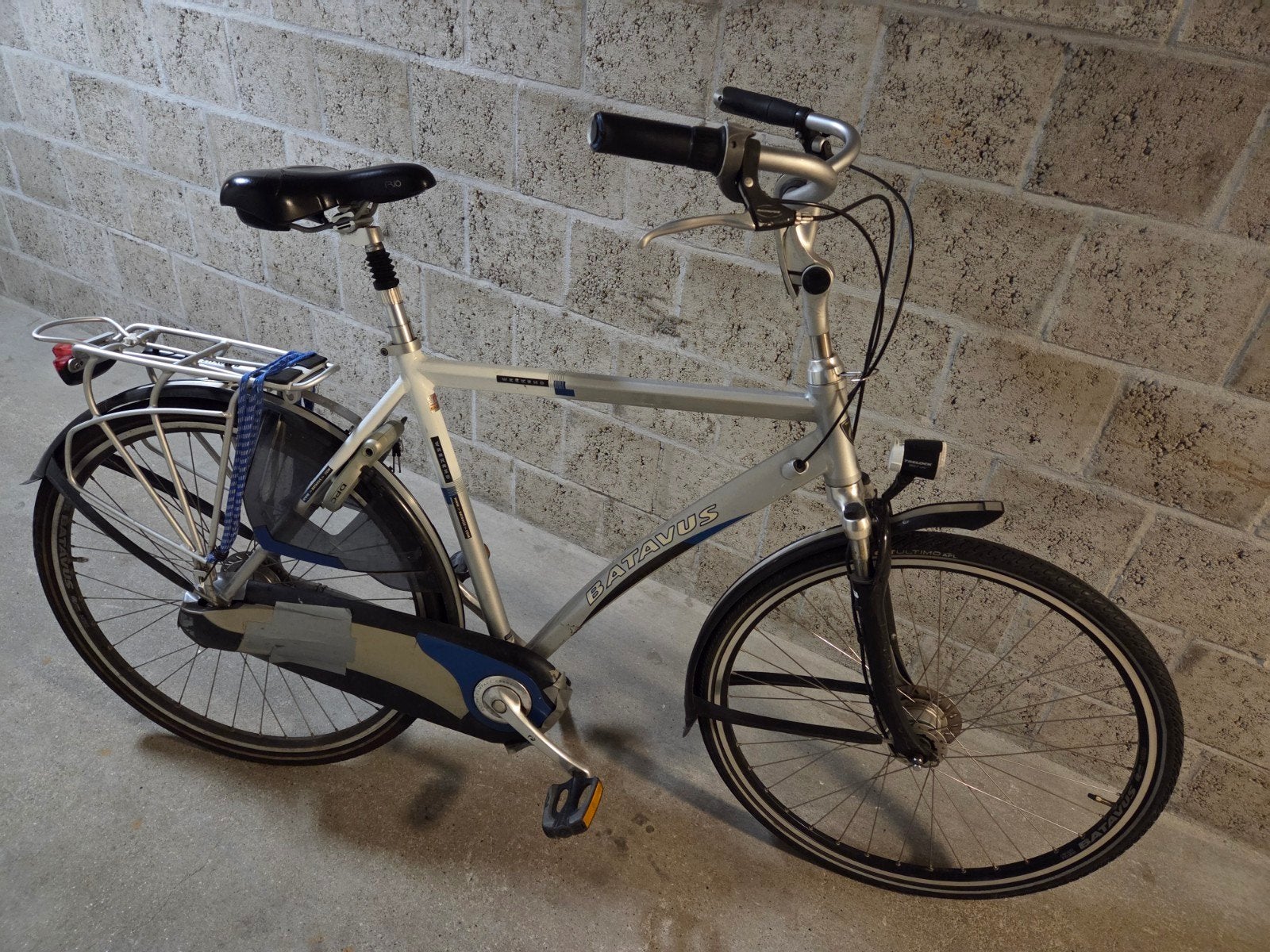 Batavus Herenfiets - Comfortabel en Betrouwbaar, Ophalen, Gebruikt, Velgrem, Versnellingen
