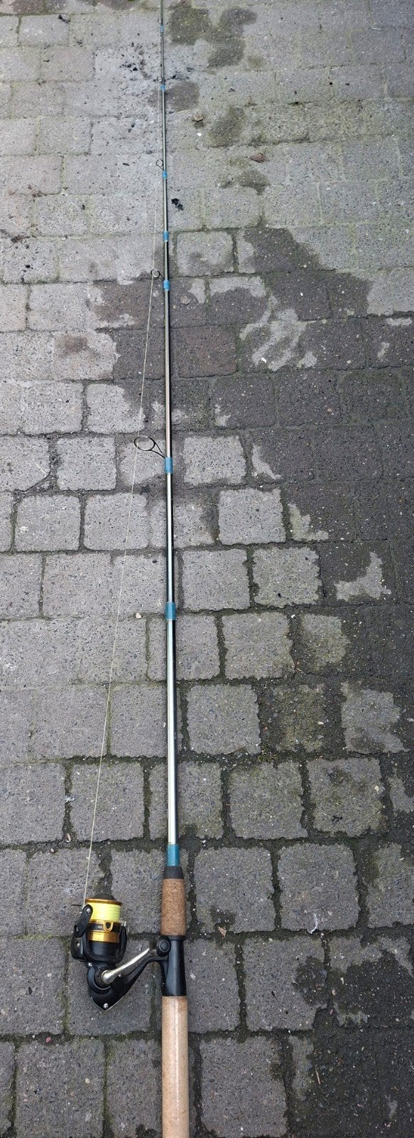 Shakespeare hengel met molen - 2.10m, 7-28g, 3-delig, Verzenden, Zo goed als nieuw, Werphengel