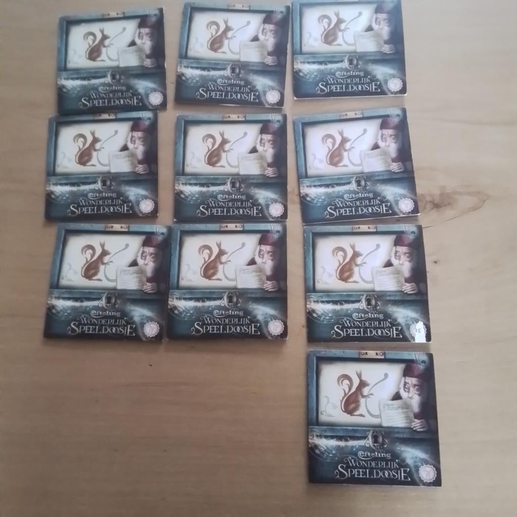 Efteling Wonderlijke Speeldoosjes cd - 10 stuks, Ophalen, Gebruikt, Overige typen