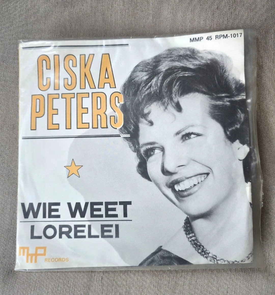 CISKA PETERS SINGEL, Cd's en Dvd's, 7 inch, Ophalen of Verzenden, Zo goed als nieuw, Overige typen