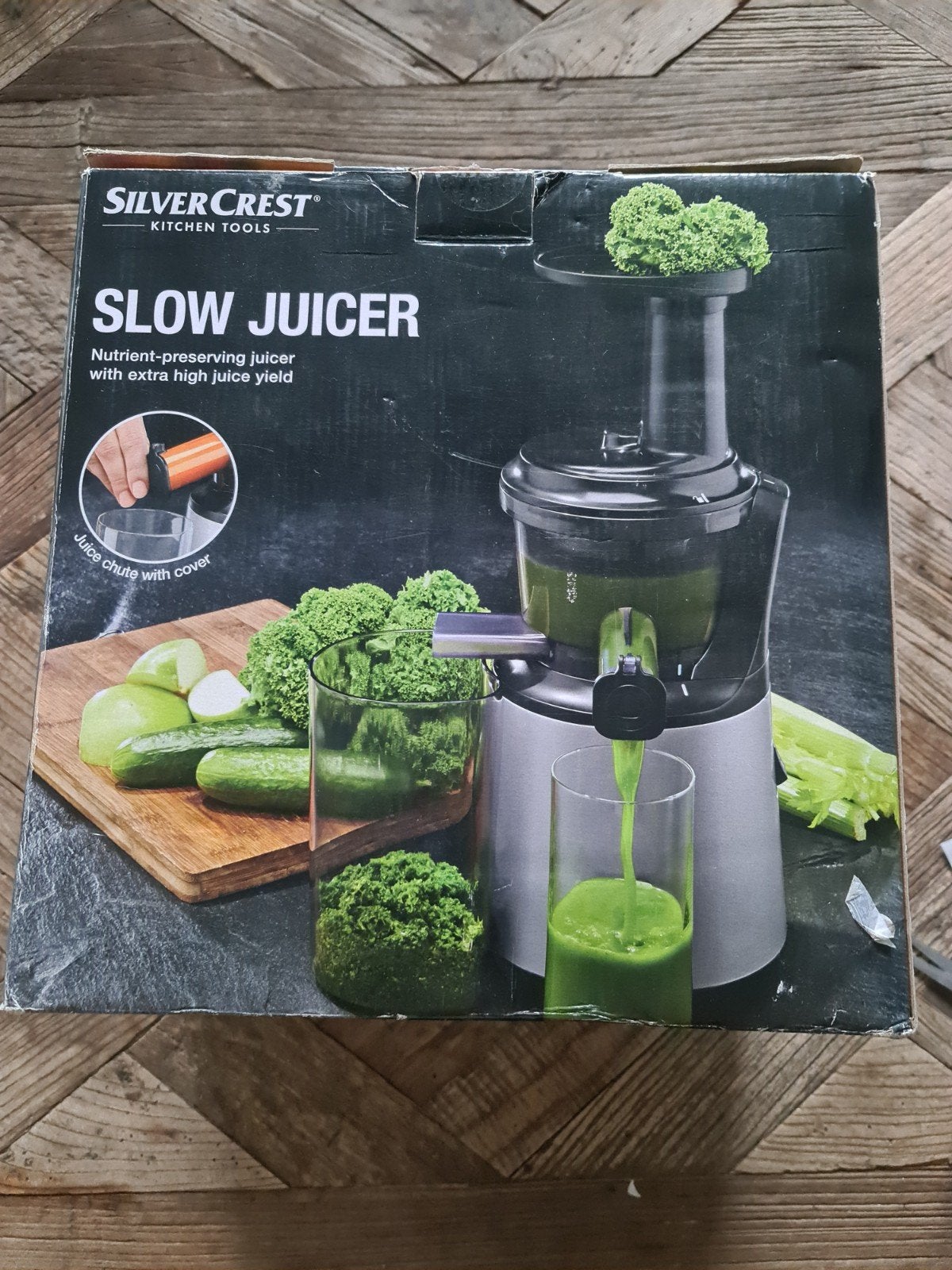 SilverCrest Slow Juicer nieuw, Witgoed en Apparatuur, Keukenmixers, Nieuw, Minder dan 1 liter, 1 snelheid, Vaatwasserbestendig