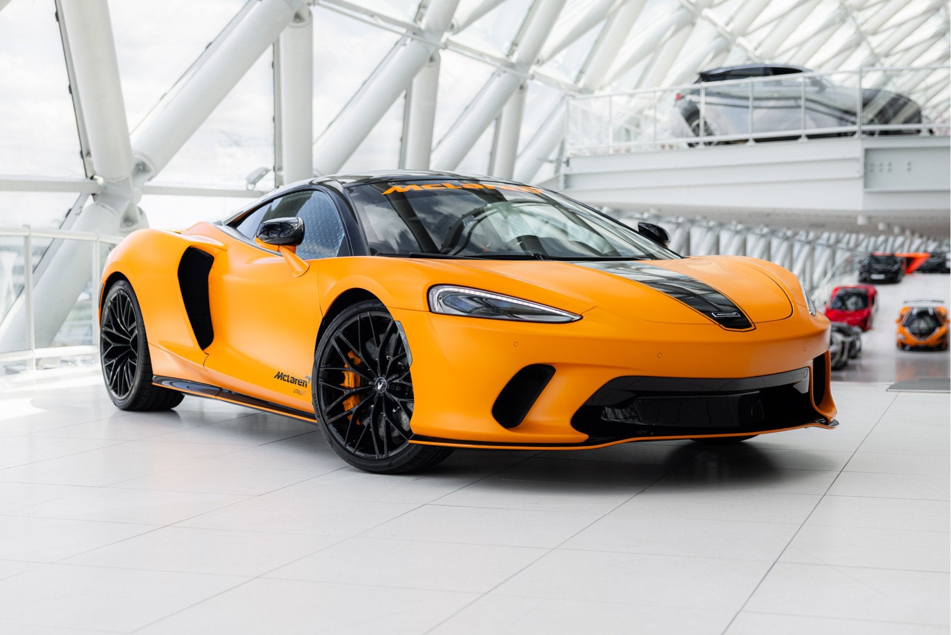 McLaren GT 4.0 V8 | Matt Papaya Spark | Electrochromic Roof