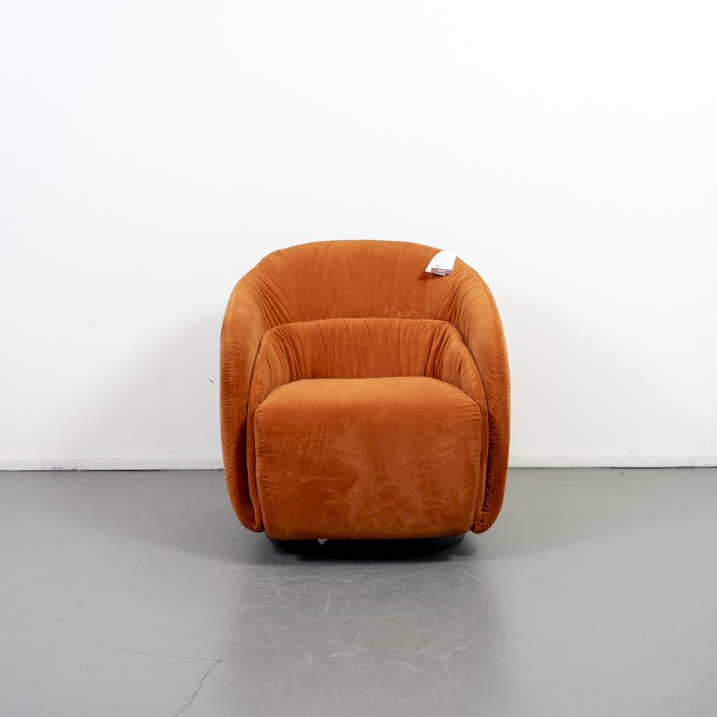 1 Natuzzi fauteuil C218 Botao Orange Nieuw, Niet ingevuld, Info@natuzzi,it, Natuzzi, Nieuw