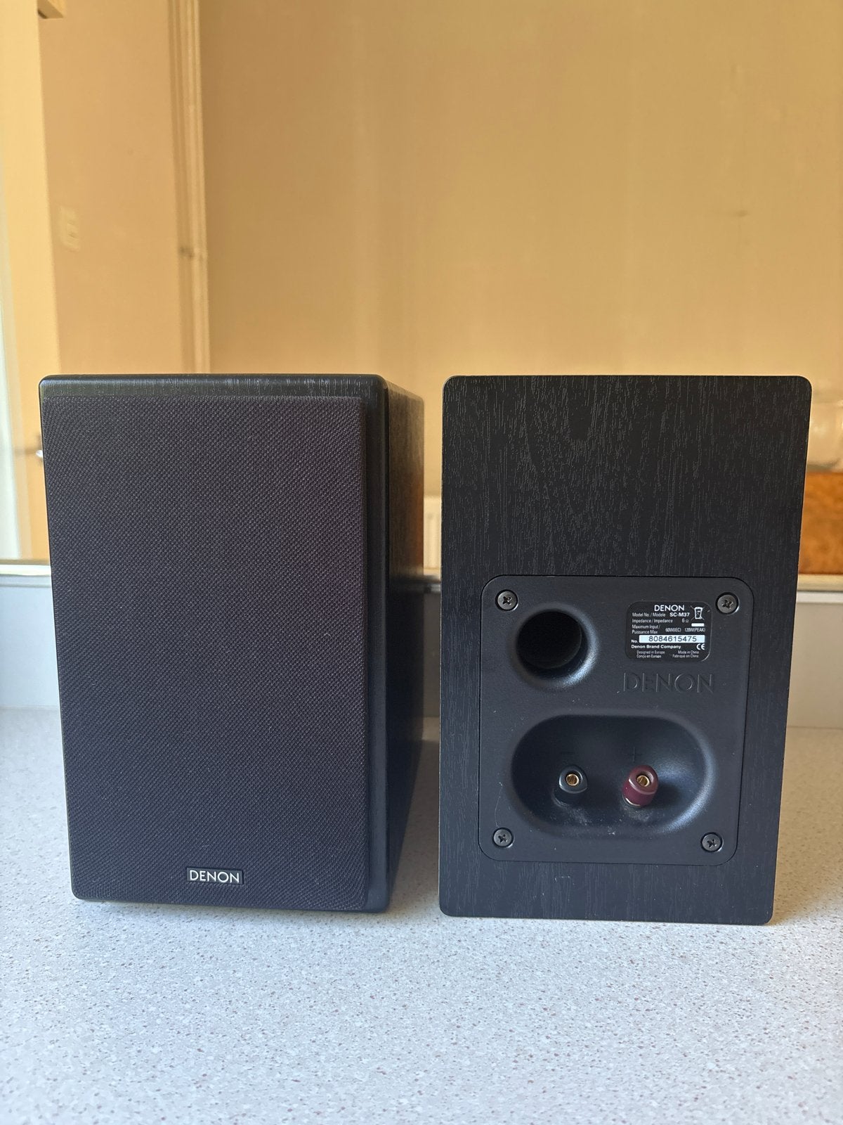 DENON Boxen SC-M37 - Compacte en krachtige luidsprekers, Gebruikt, 60 tot 120 watt, Front, Rear of Stereo speakers, Ophalen