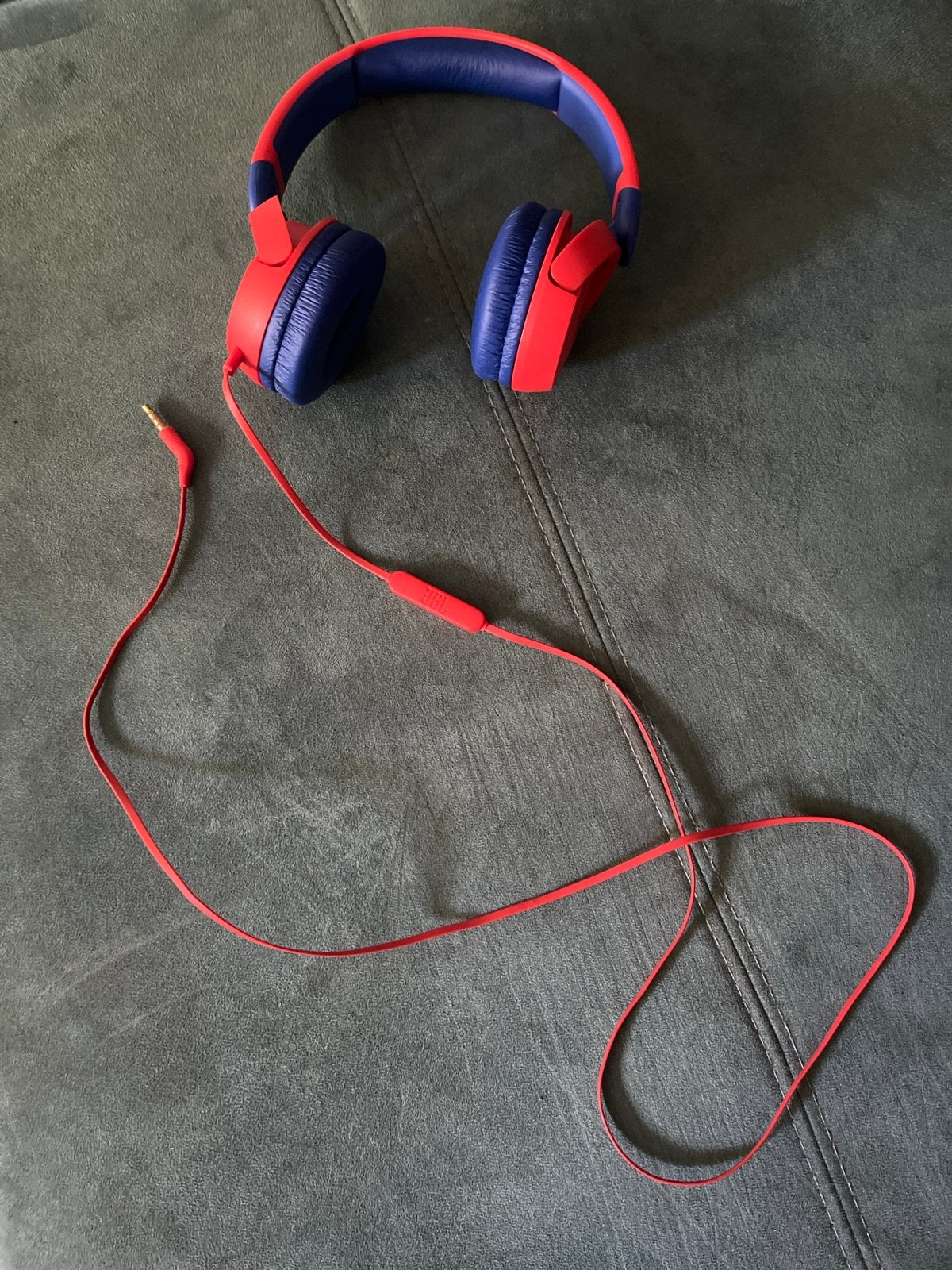 JBL Kinderkoptelefoon rood/blauw - perfecte staat, Audio, Tv en Foto, Koptelefoons, Ophalen of Verzenden, Zo goed als nieuw, Op oor (supra aural)