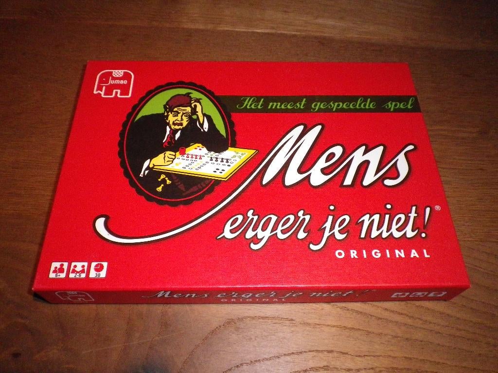 Mens erger je niet voor 4 en 6 spelers, Ophalen of Verzenden, Zo goed als nieuw, JUMBO