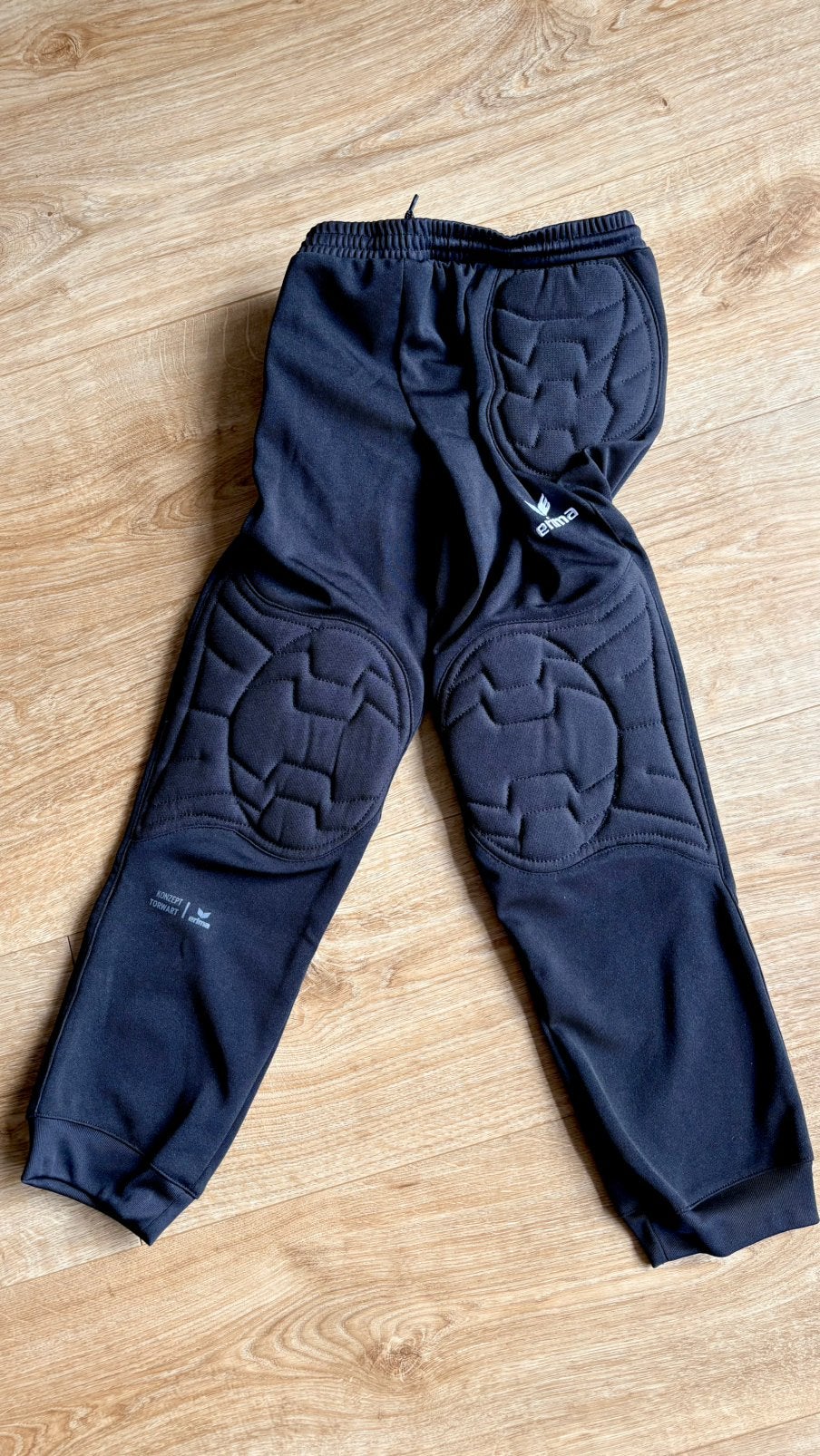 Keepersbroek Erima maat 128, Ophalen of Verzenden, Zo goed als nieuw, Jongen of Meisje, Broek