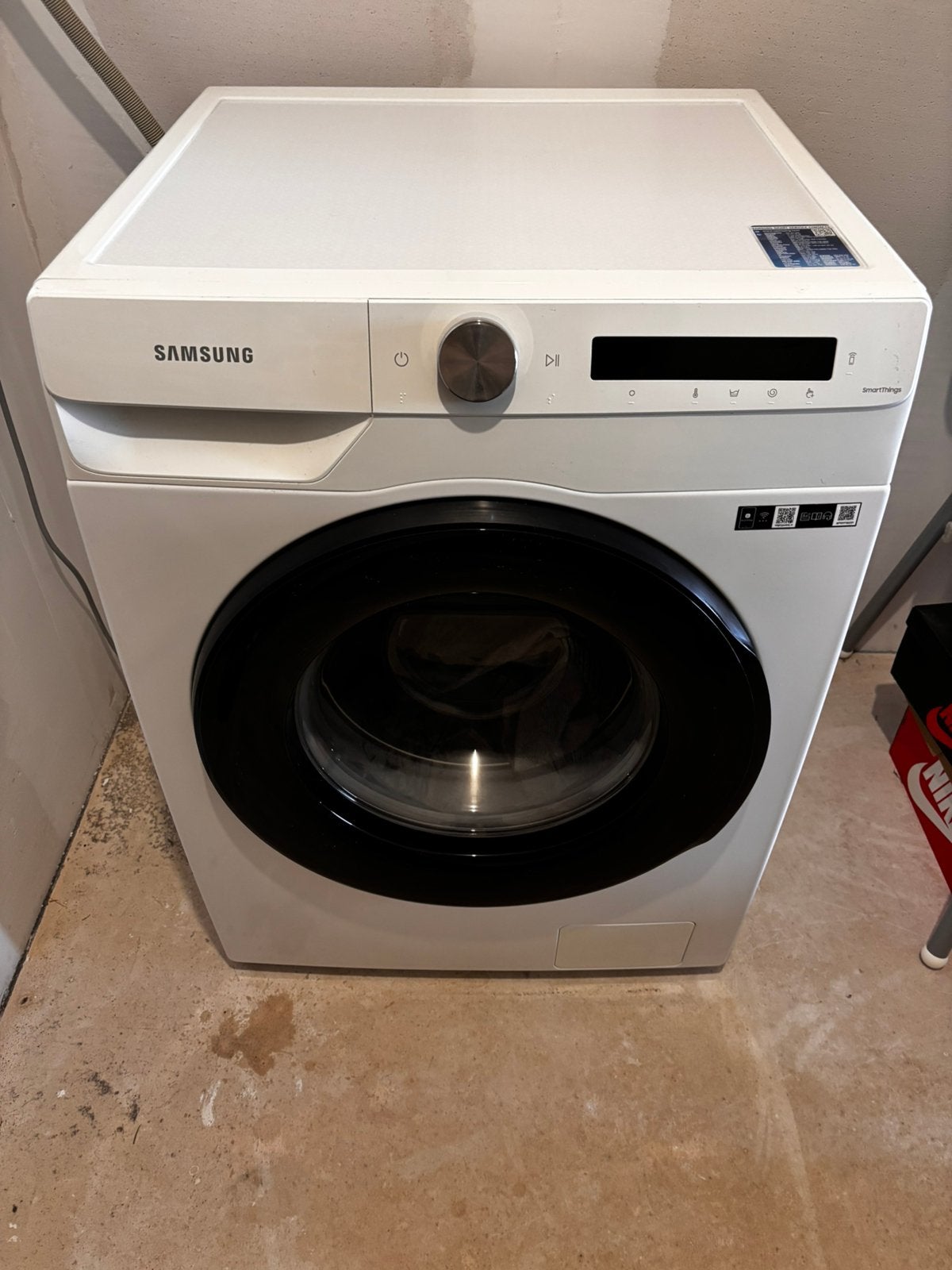 Wasmachine, Witgoed en Apparatuur, Wasmachines, Ophalen, Zo goed als nieuw, 1200 tot 1600 toeren, 85 tot 90 cm