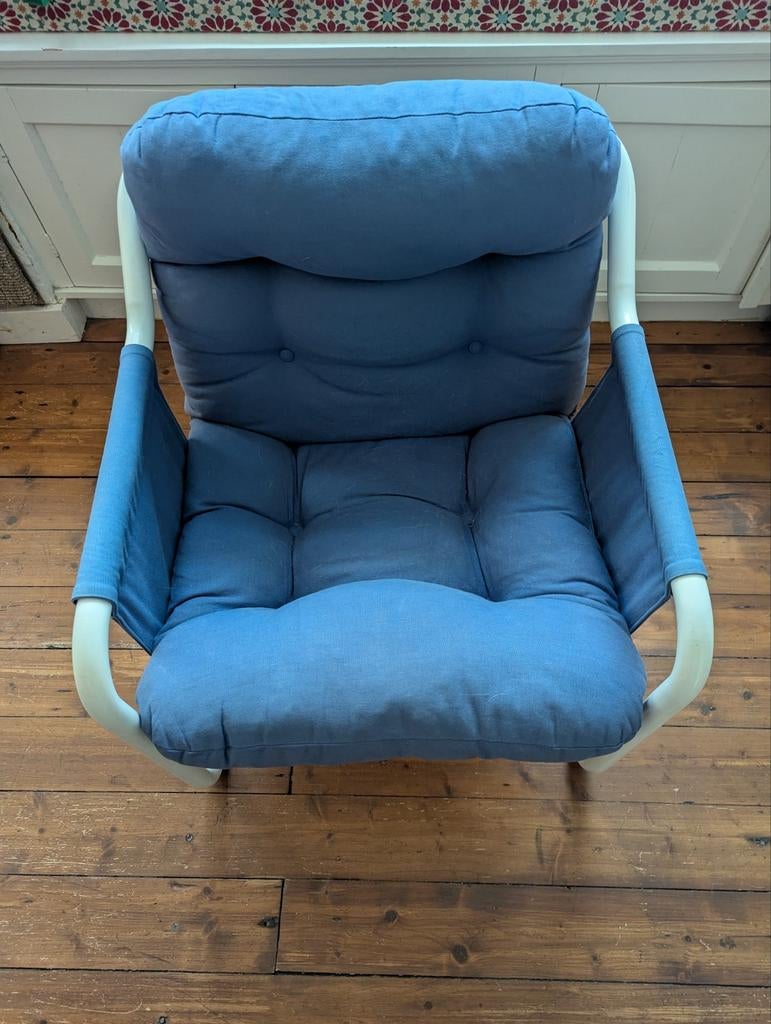 Vintage Tomas Jelinek fauteuil - Goede staat, Huis en Inrichting, Fauteuils, Ophalen, Vintage, Mid-century Modern Century, Gebruikt