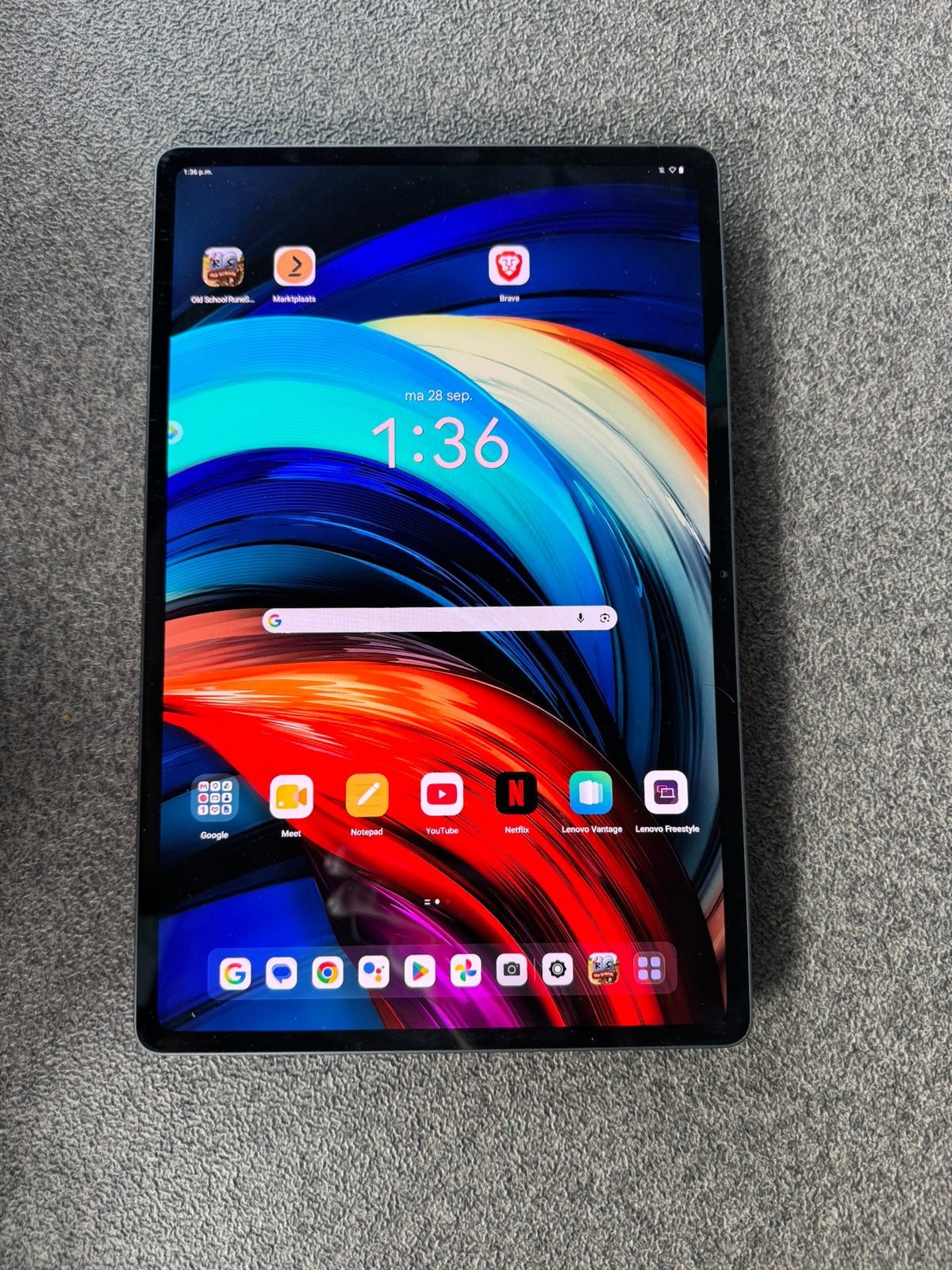 Lenovo P12 Pro, 12 inch, Zo goed als nieuw, 128 GB, Wi-Fi
