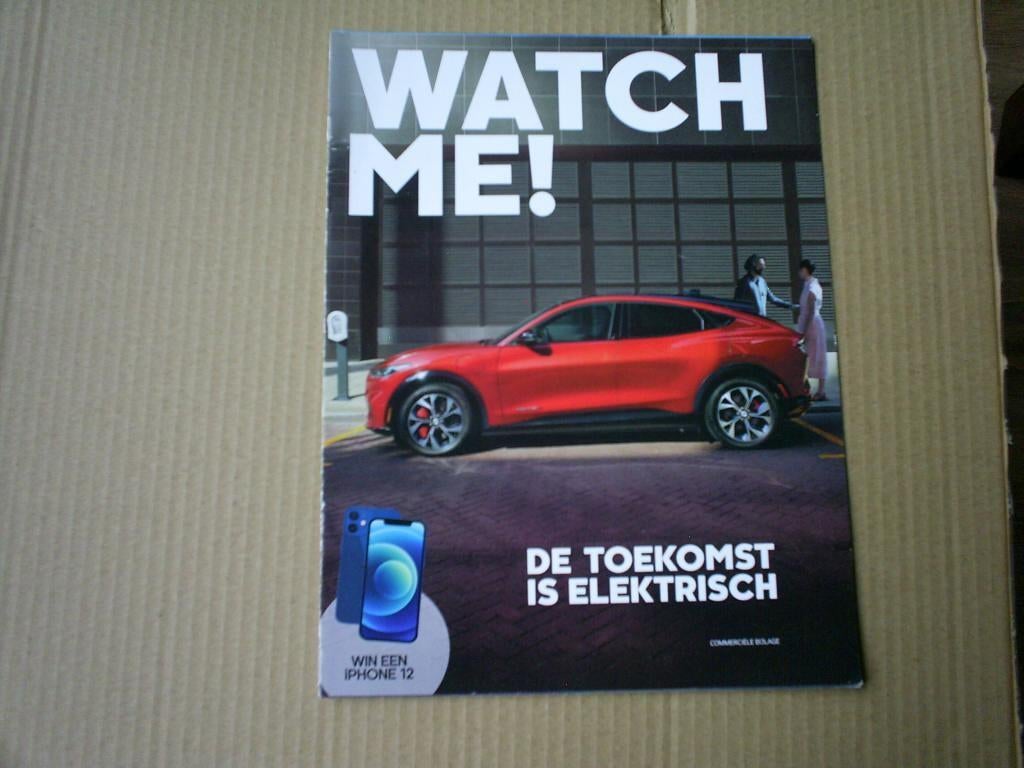 Ford Watch me o.a. Mustang Mach E / Puma / Kuga / Fiesta, Verzenden, Zo goed als nieuw, Ford