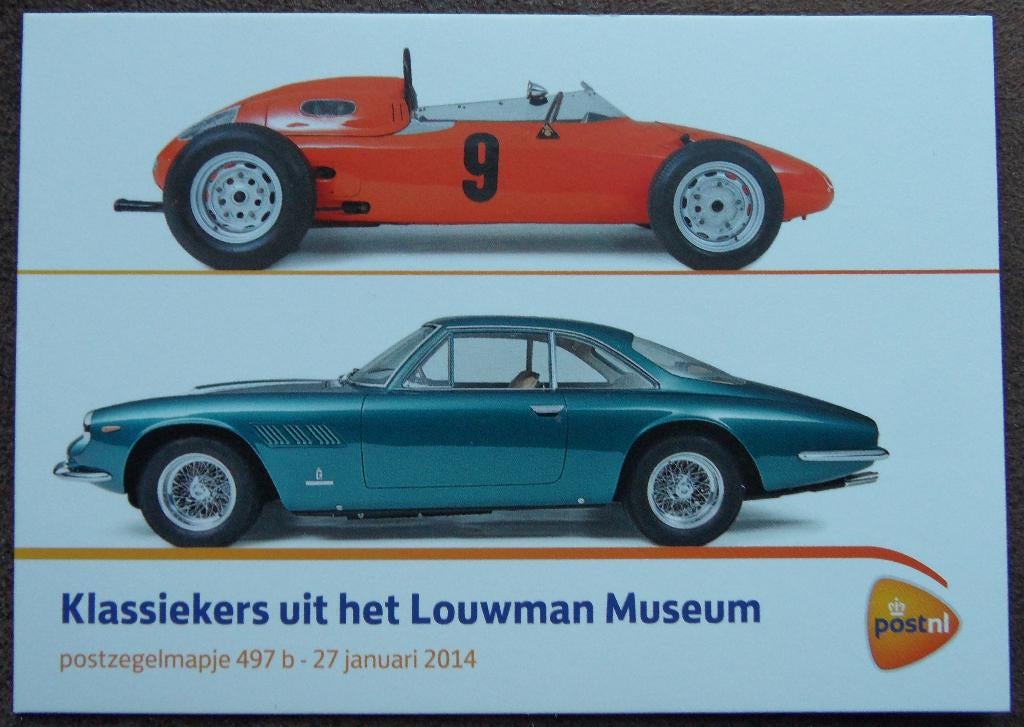 Postzegelmapje 497b – Klassiekers uit het Louwman museum, Ophalen of Verzenden, Postfris