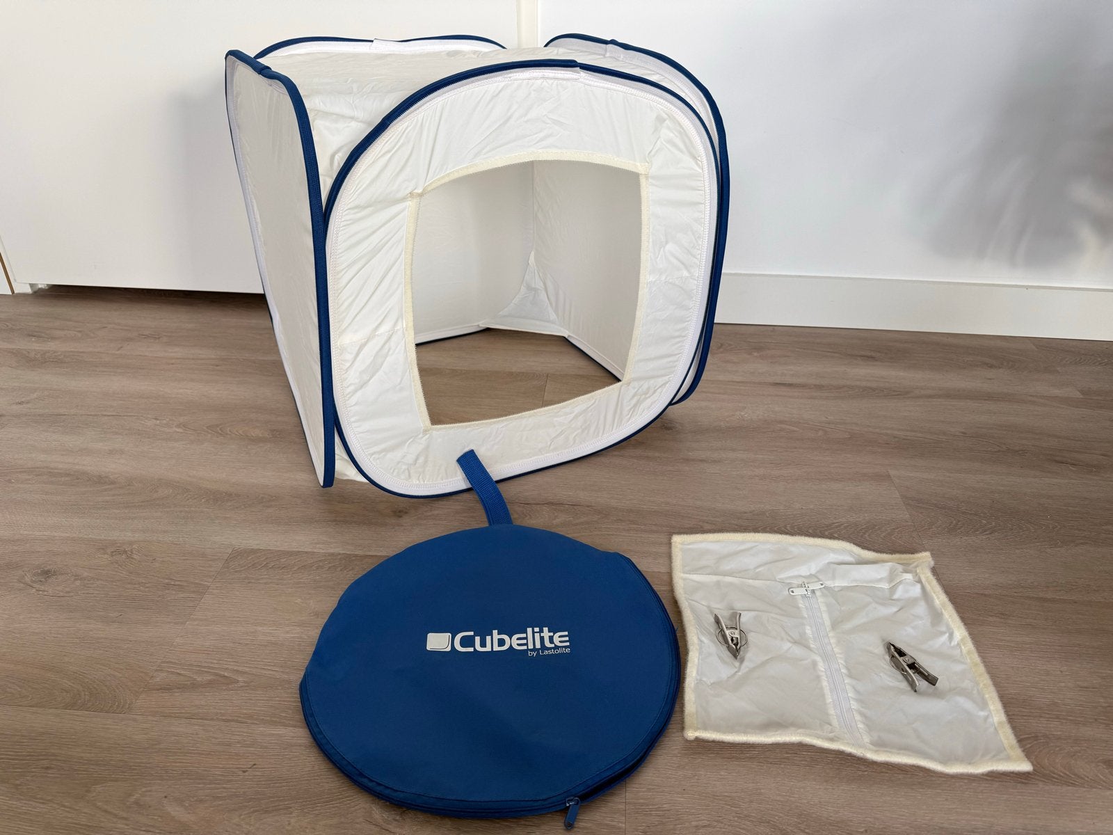 Cubelite fotostudio licht tent 45x45x45 cm, Audio, Tv en Foto, Ophalen of Verzenden, Zo goed als nieuw, Mini fotostudio, Lastolite
