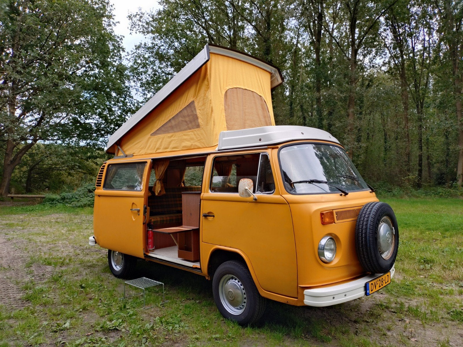 Volkswagen T2B Westfalia Camper - Origineel & Geliefd, Buscamper of Camperbus, Volkswagen, Tot en met 2, Handgeschakeld
