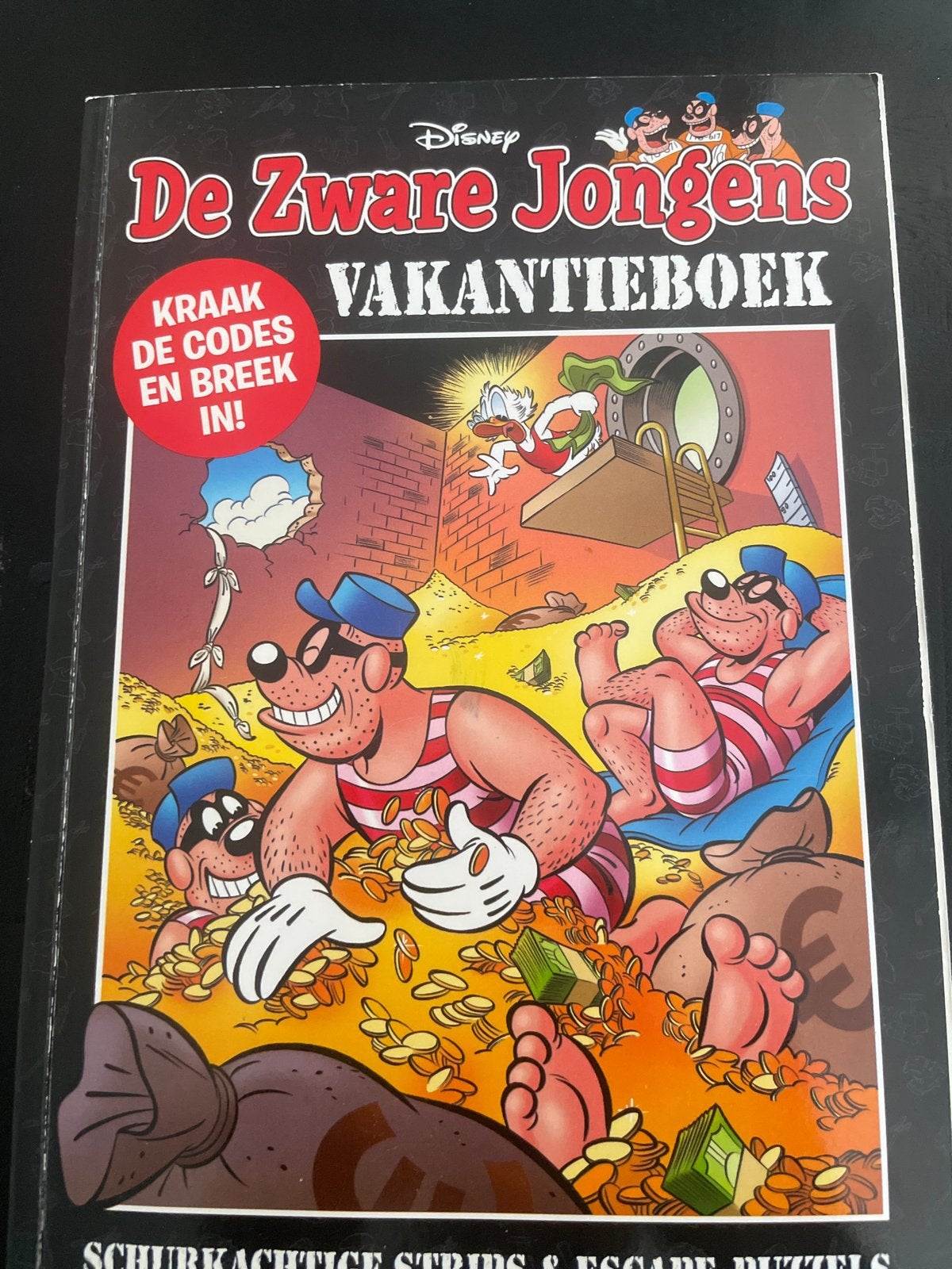 Disney De Zware Jongens Vakantieboek, Eén stripboek, Ophalen, Zo goed als nieuw