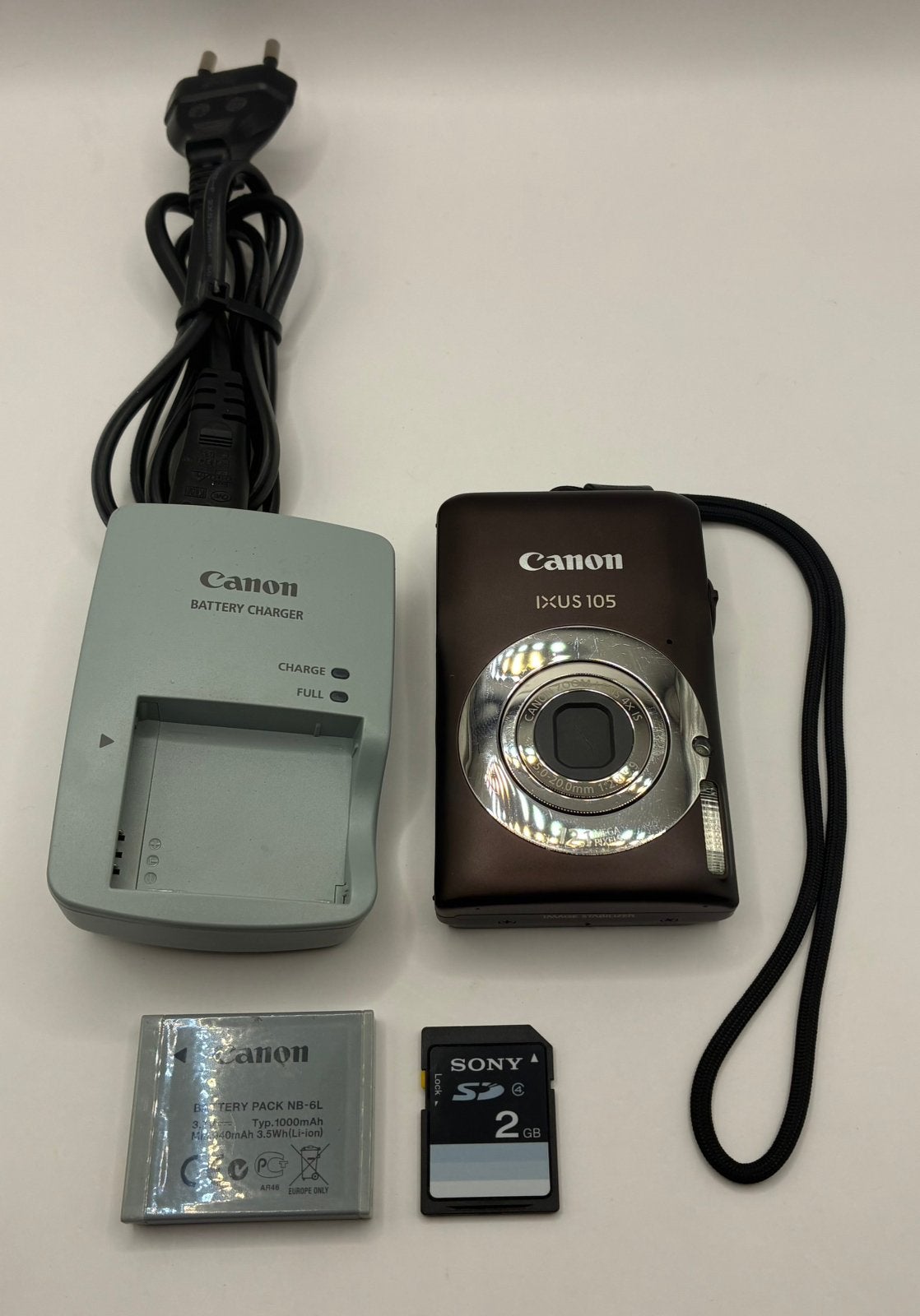 Canon IXUS 105 - compact camera, Audio, Tv en Foto, Fotocamera's Digitaal, Ophalen of Verzenden, Zo goed als nieuw, Canon, 8 keer of meer
