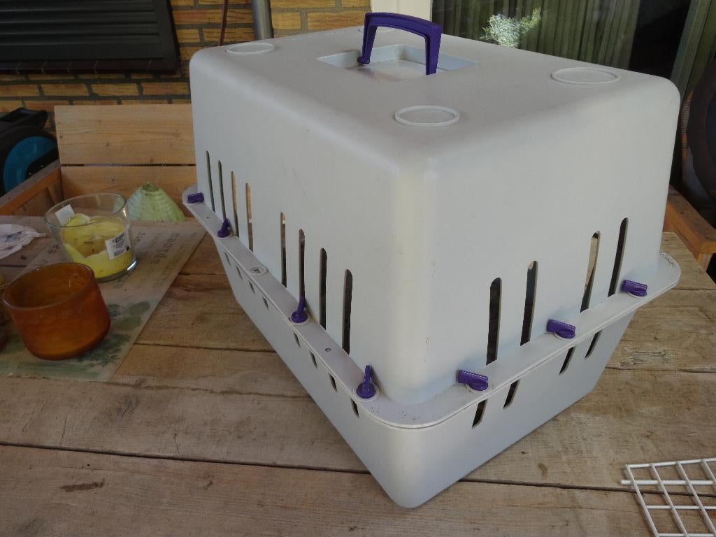 Transport box voor dieren, Dieren en Toebehoren, Ophalen, Zo goed als nieuw