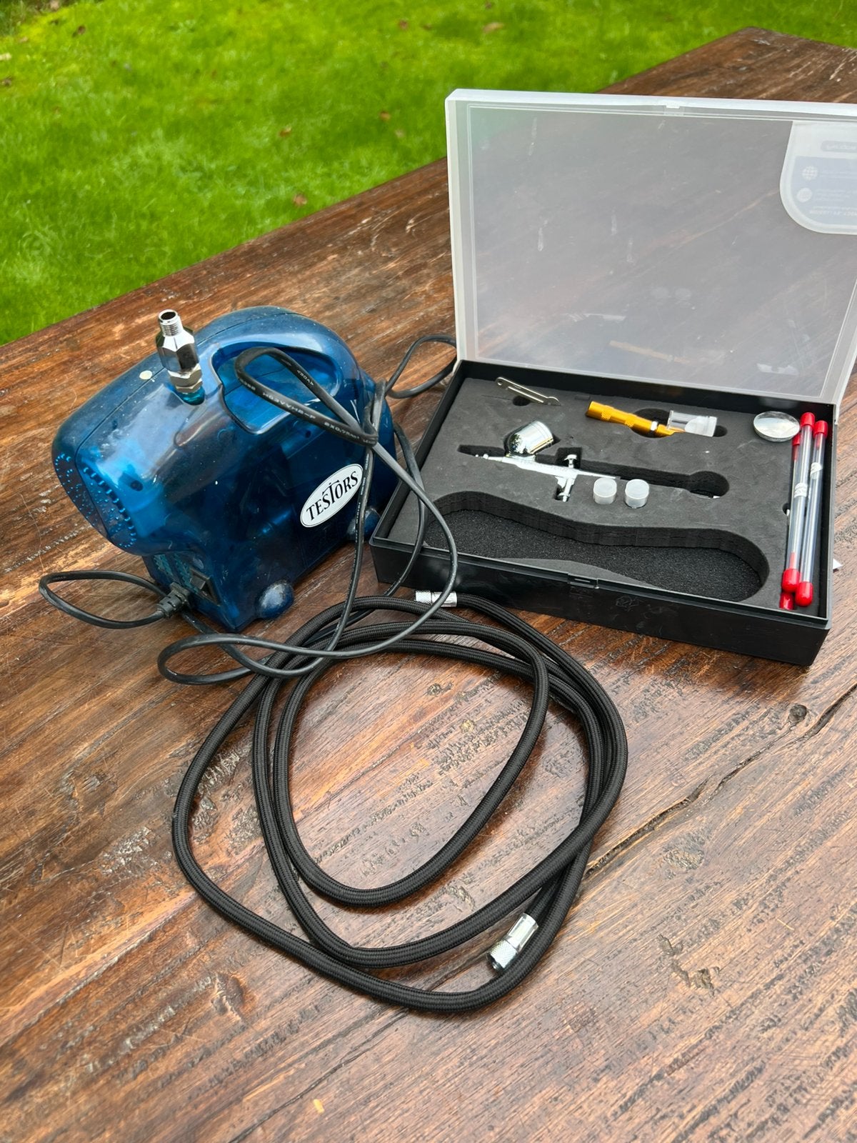 Verfverstuiver voor modelbouw, Overige merken, 1:50 of kleiner, Auto, Ophalen of Verzenden